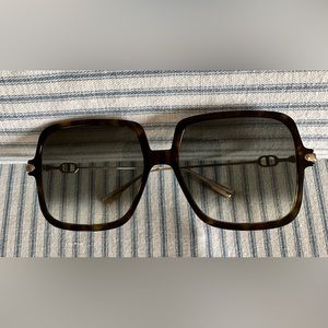 Christian Dior oversized sunglasses
